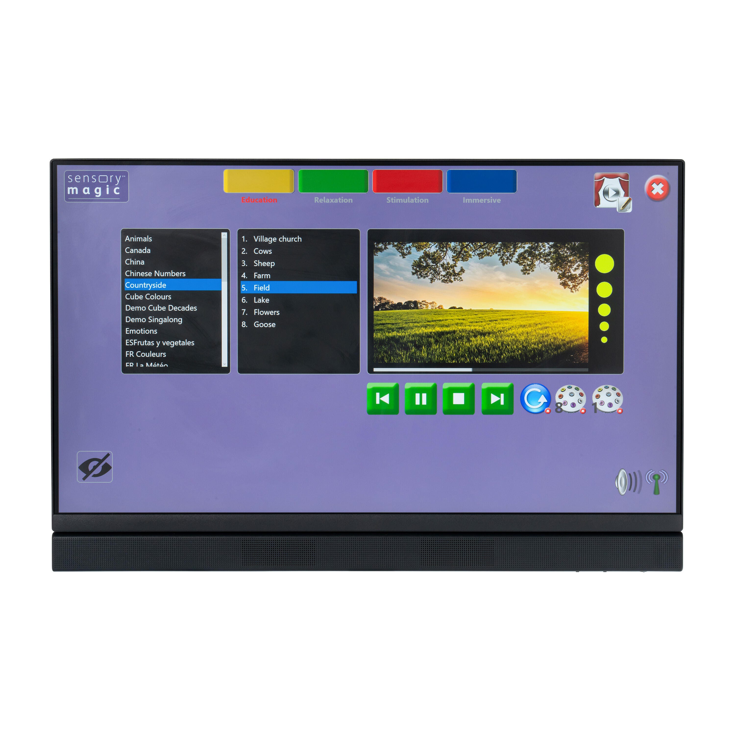 Snoezelen Sensory Magic with Projector 2123708